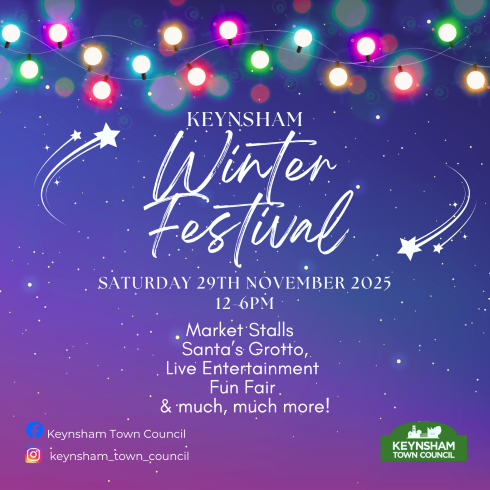 Visit Keynsham Winter Festival from Bath Chew Valley Caravan Park, Somerset