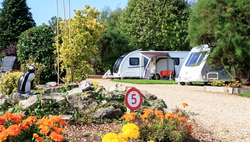 Caravan holidays at Bath Chew Valley adult only caravan park, Somerset