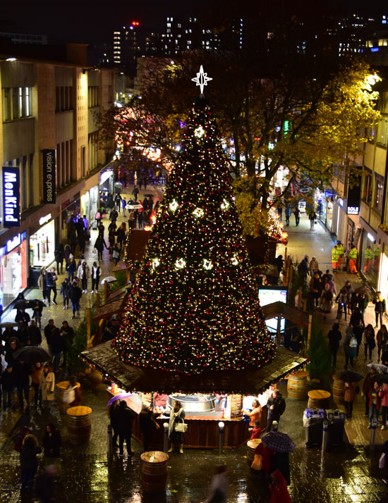 Visit Bristol Christmas Markets from Bath Chew Valley Caravan Park, Somerset