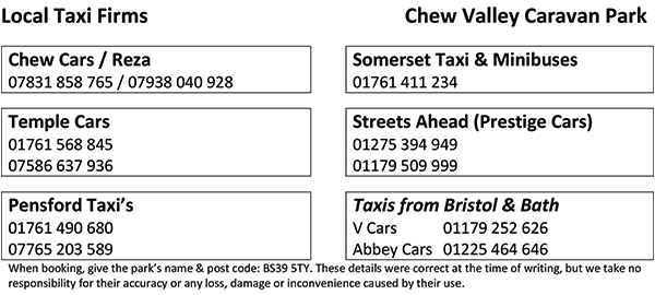 Local Taxi Numbers